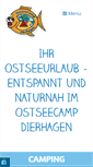 Mobile Screenshot of ostseecamp-dierhagen.de